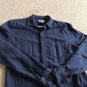 Soft button down Navy shirt. Casual or formal